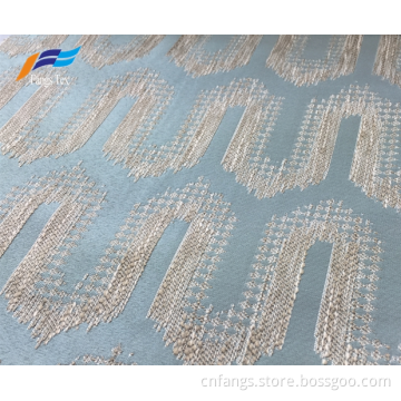 Polyester Cotton Textile Window Embroidered Curtain Fabric